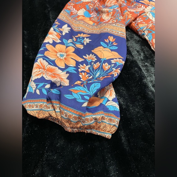 Mini Baby Doll in Rust Dress flower print | XL | NWT ! - Picture 13 of 13